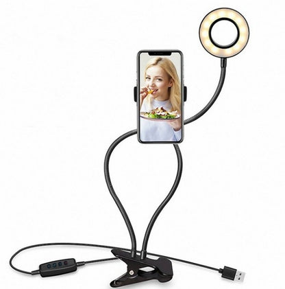LED Selfie Ring Light for Live Adjustable Makeup Light