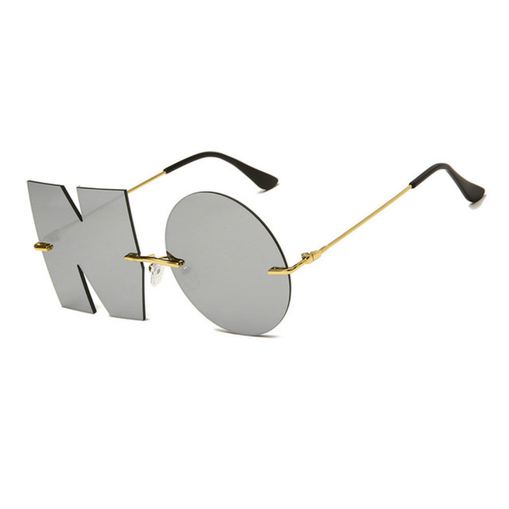 Fashion New Personality Rainbow Sunglasses