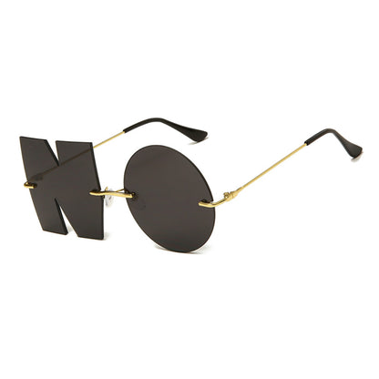 Fashion New Personality Rainbow Sunglasses