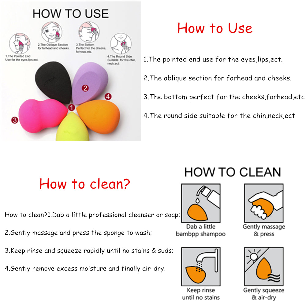5 pack mini beauty eggs