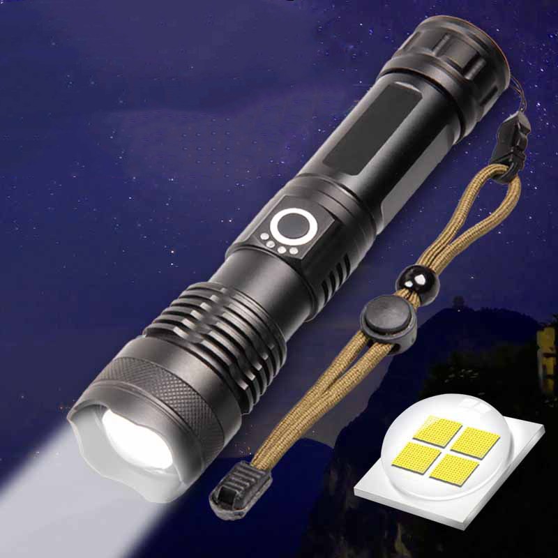 New Aluminum Alloy Telescopic Flashlight