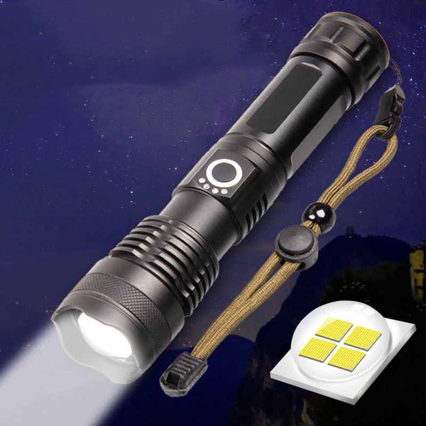 New Aluminum Alloy Telescopic Flashlight
