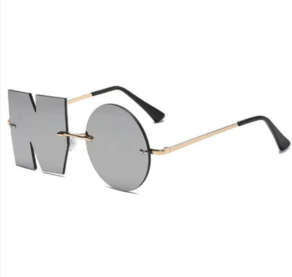 Fashion New Personality Rainbow Sunglasses