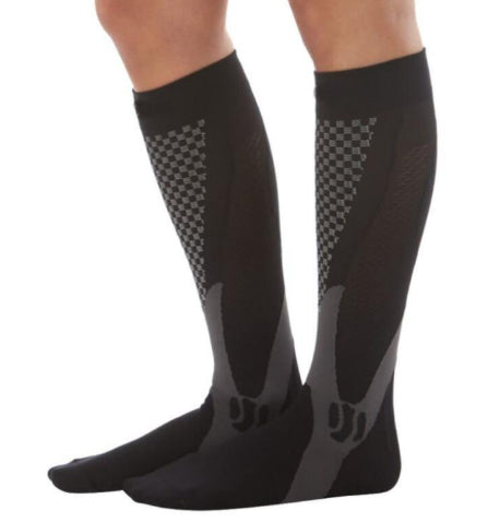 Compression Socks For Men & Women Best Graduated Athletic Fit For Running Flight Travel Boost Stamina Circulation & Recovery Socks