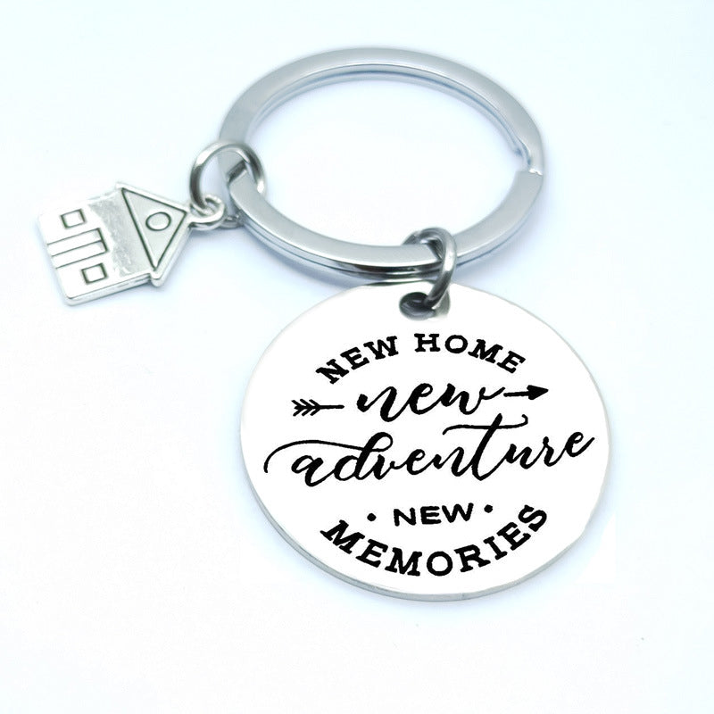 New New New Gift For Stainless Steel Metal Keychains Engraved New Keychain Batch