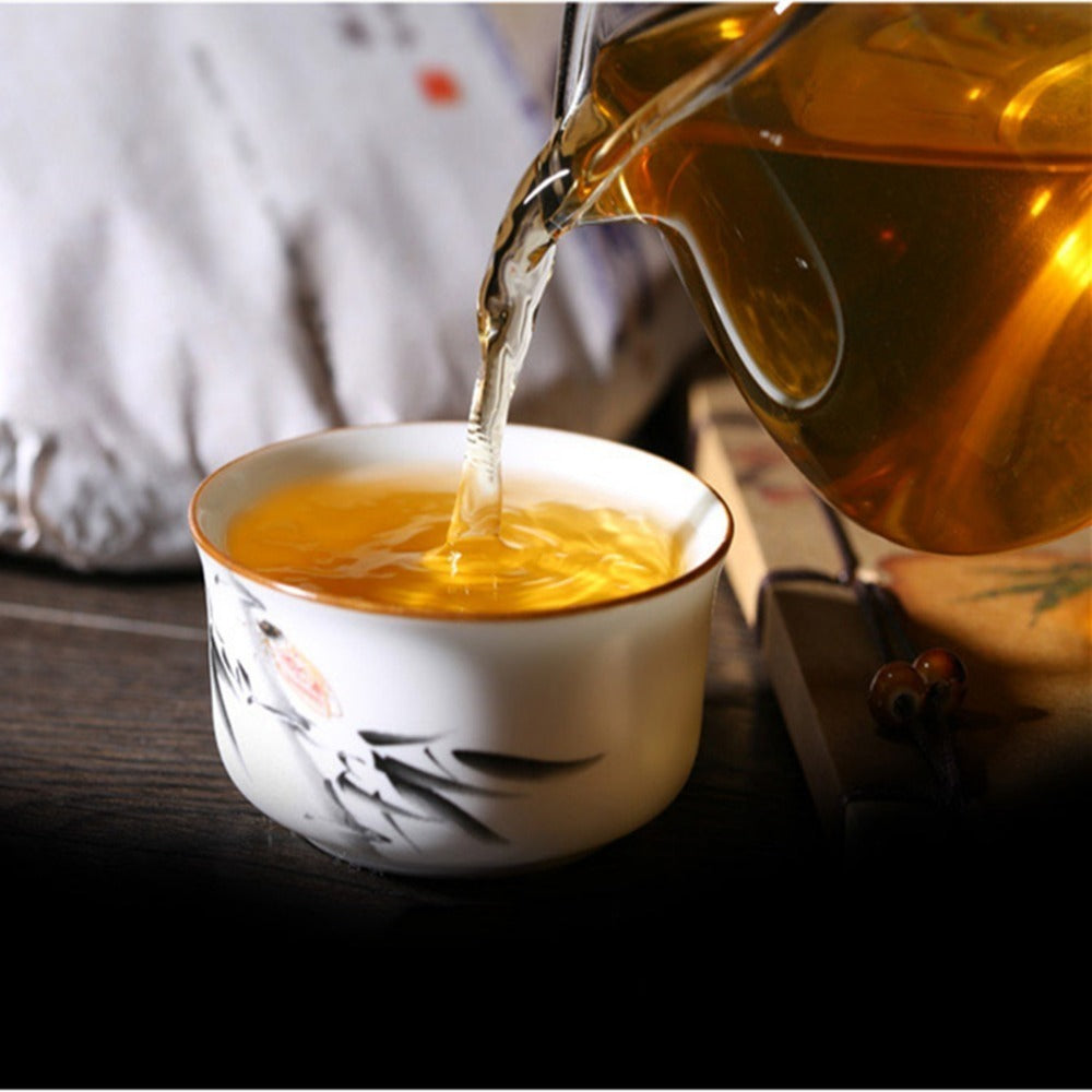 357g Aged Pu-erh For Health Benefits High Quality Sheng Puerh Tea Yunnan Raw