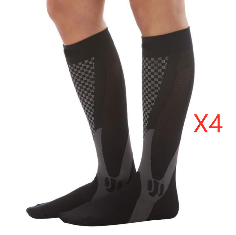 Compression Socks For Men & Women Best Graduated Athletic Fit For Running Flight Travel Boost Stamina Circulation & Recovery Socks